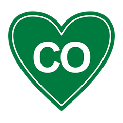 CO Love Decal CO Sticker