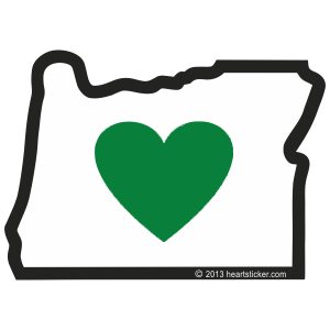 Heart in Oregon