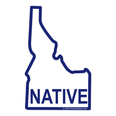 ID Idaho Native Sticker