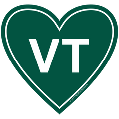 VT Love Decal Vermont Sticker