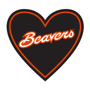 OR Love Decal Beavers Sticker