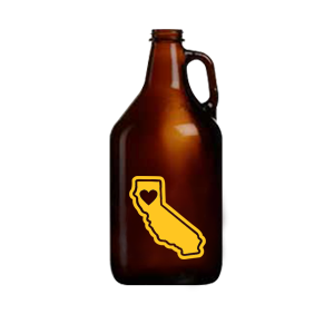 CA Nor Cal Amber Growler 32oz