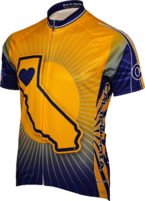 Cycle Jersey - Heart in California