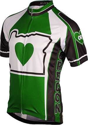 Cycle Jersey - Heart in Oregon