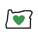 OR Heart in Oregon 2.25" Magnet