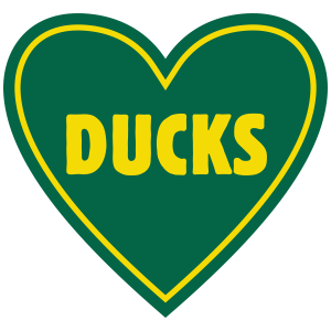 OR Love Decal Ducks Sticker