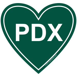 OR Love Decal PDX Sticker