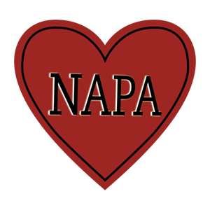 CA Love Decal NAPA Sticker