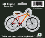 Mt. Bike Sticker