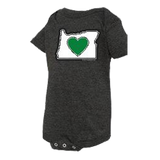 Heart in Oregon Infant Onesie