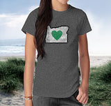 Heart in Oregon Jrs. T-Shirts