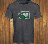 Heart in Washington Men's T-Shirt