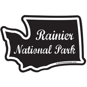 WA Rainier National Park Sticker