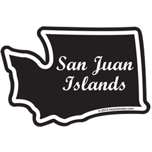 WA San Juan Islands Sticker